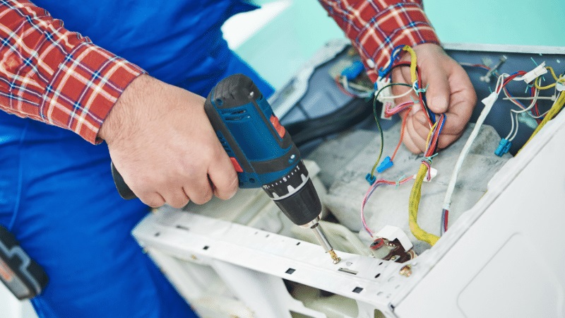 Bakırköy Beko Beko çamaşır makinesi kart tamiri – Su almama arızası orijinal parça ile giderildi. - Teknik servis örneği